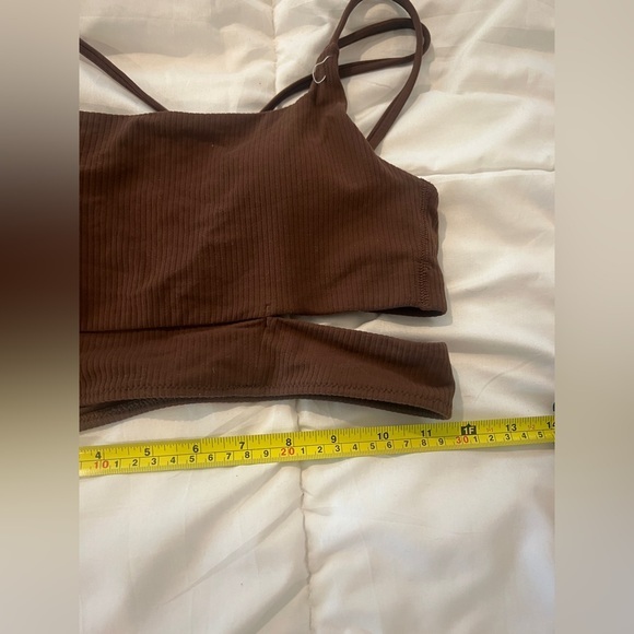 Lululemon Java Brown Sports Bra - Picture 2 of 7
